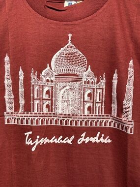 Vintage Taj Mahal Graphic Short Sleeve Tee